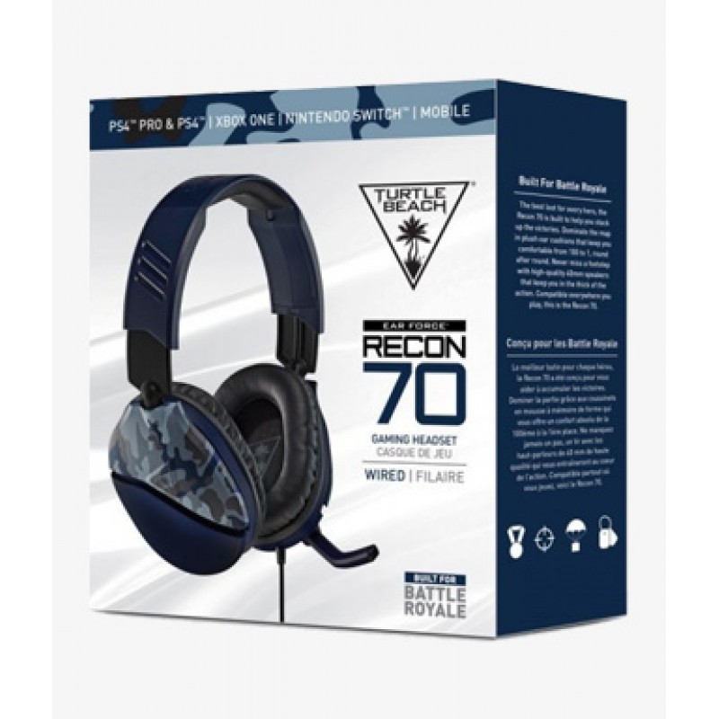 Turtle Beach  Recon 70 Blue Camo Headset